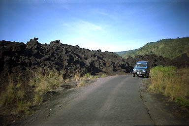 Volcano Mount Batur Bali car